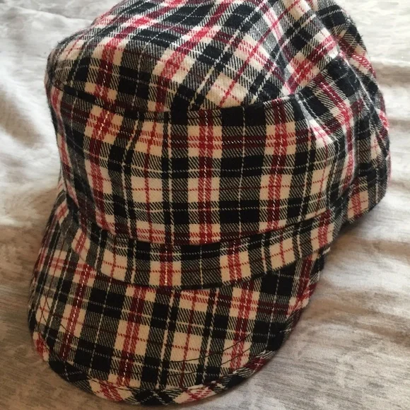 Disney parks plaid women’s cap - Picture 3 of 7